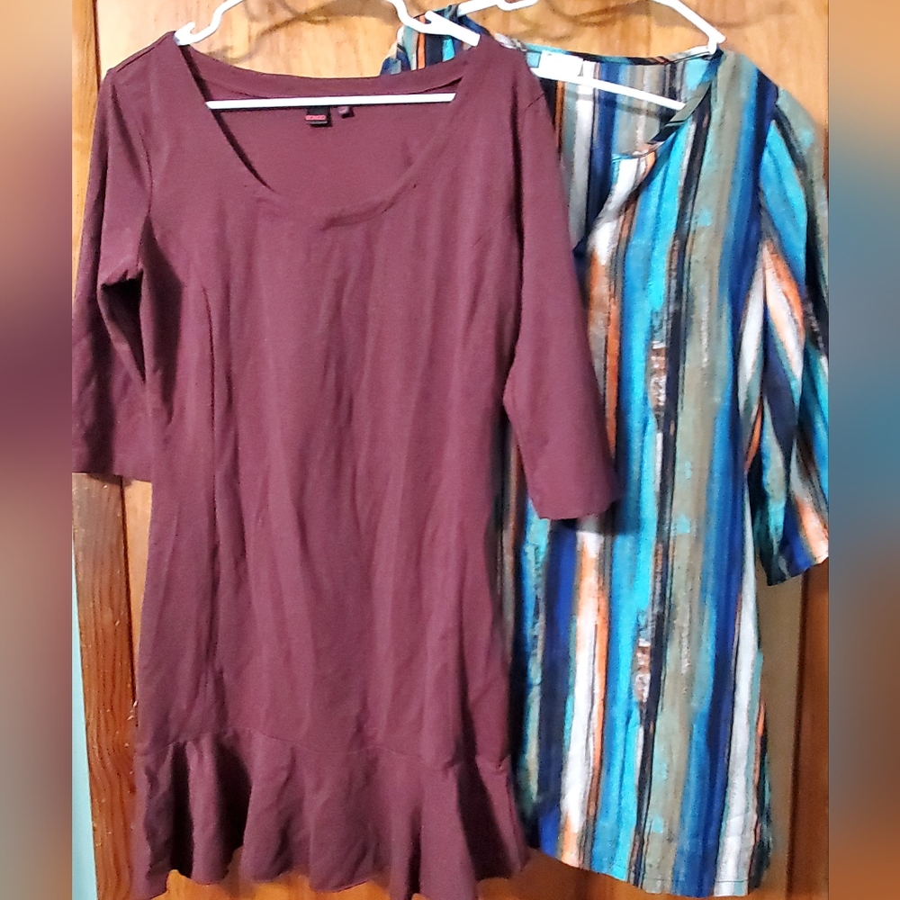 Bundle Of 2 Dresses, Size: Large (Bongo & Christian Michael)